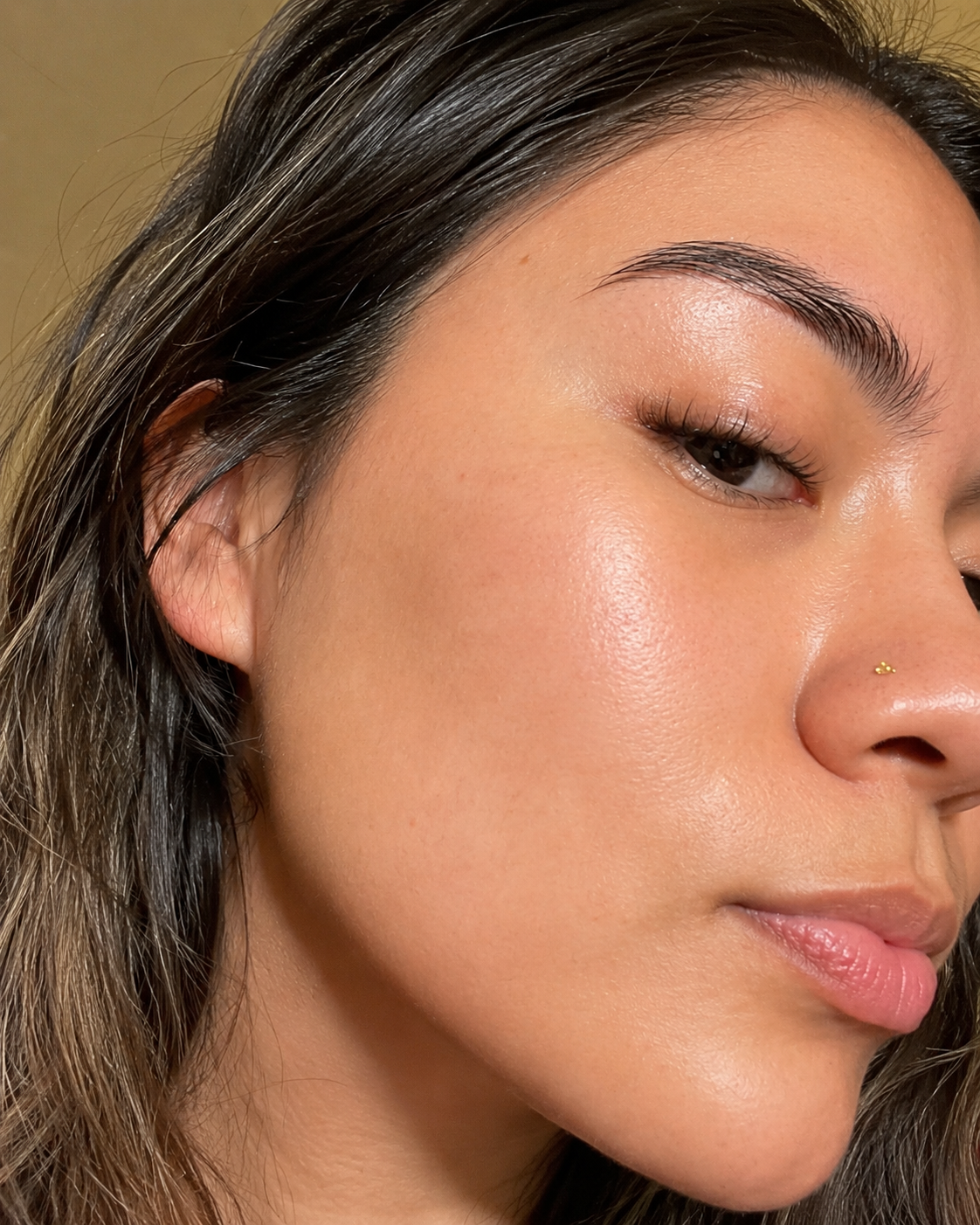 After — clear skin